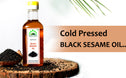 Hillpure Organic Cold Pressed Black Sesame Oil 250 ml, 100% Pure & Unrefined, Multipurpose Edible Oil Daily Cooking Oil, Keto Friendly, Naturally Cholesterol Free, Rich in MUFA & Omega-6 PUFA