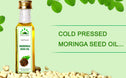 Premium Cold Pressed Moringa Seed Oil,100% Pure & Natural for Face, Hair & body (65 ml, Glass Bottle)