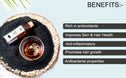 Premium Cold Pressed Black Seed Oil,Kalonji Oil, 100% Pure & Natural for Face, Hair, Body, Edible oil (65 ml Glass Bottle)