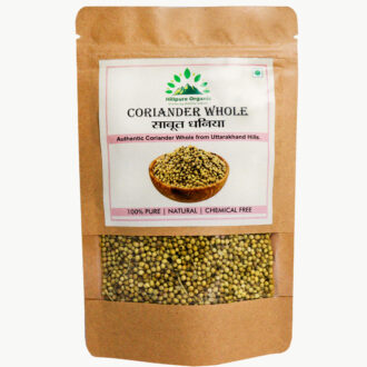Hillpure Organic Coriander Seeds | 200 g | Dhaniya Seeds Whole | Coriander Whole | Khada Dhania | Sabut Dhaniya | Daniyala Seeds with Aroma & Flavour