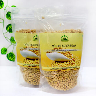Hillpure Organic Soya Bean (Whole) (1 + 1kg), Pack of 2