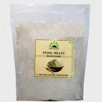 Hillpure Organic Pearl Millet Flour, Bajra Flour, Bajre ke atta, For Weight Loss & Digestive Health (1 kg)